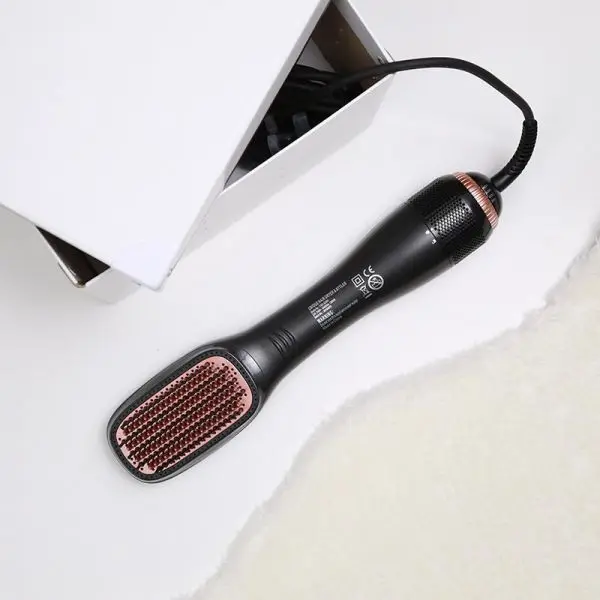 2020 Professional Hair Styling Brush 2 IN 1 Unique Hair Dryer and Styler, Black/gold/oem
2020 Professional Hair Styling Brush 2 IN 1 Unique Hair Dryer and Styler, Black/gold/oem