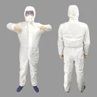 Medical Full Body Virus Reflective Protection Suits Safety Disposable Coverall Protective Suit Clothing