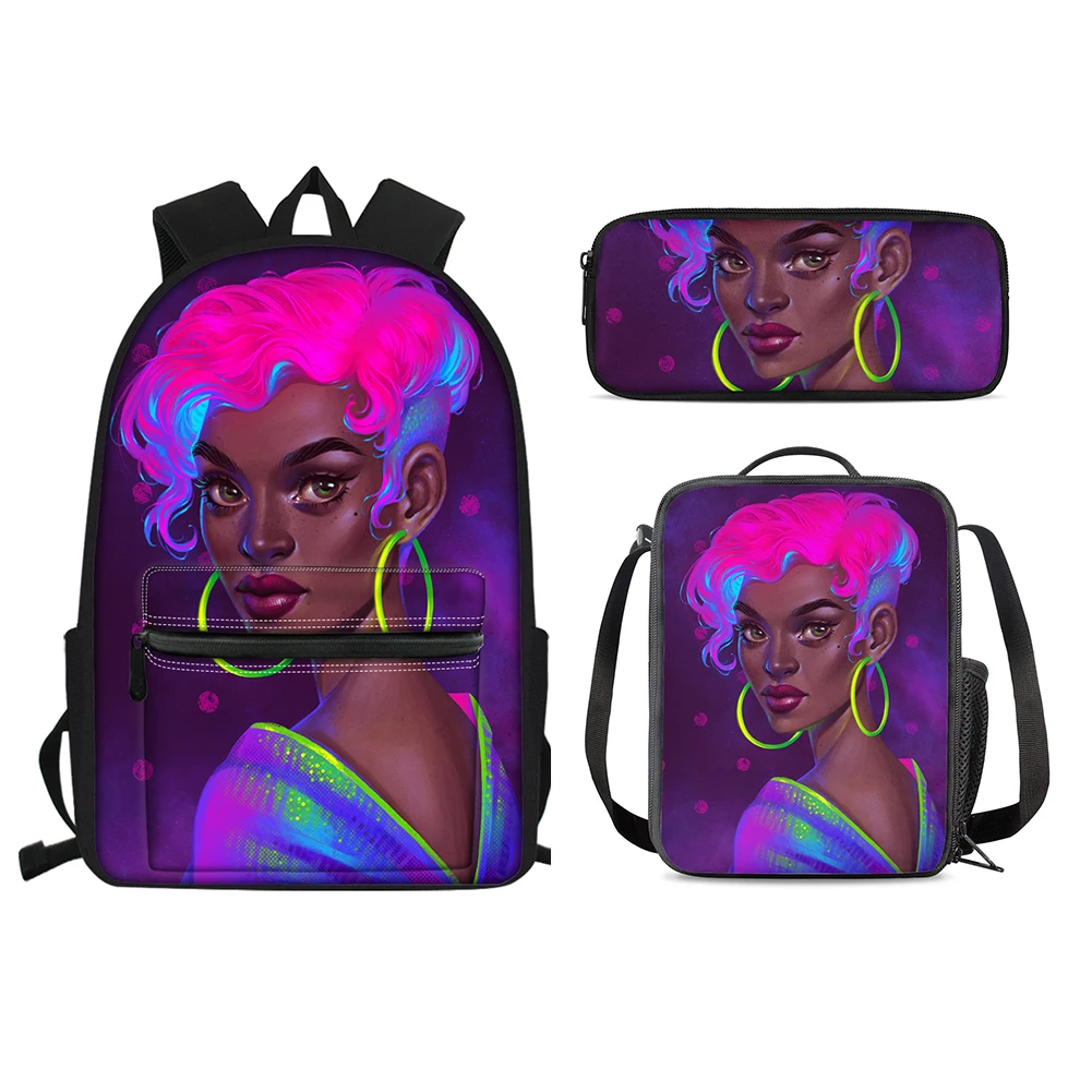 Back To School Supplies Art African Girl Print Large Capacity School Backpack Set For Student Trendy Printable Travel Backpack
Back To School Supplies Art African Girl Print Large Capacity School Backpack Set For Student Trendy Printable Travel Backpack