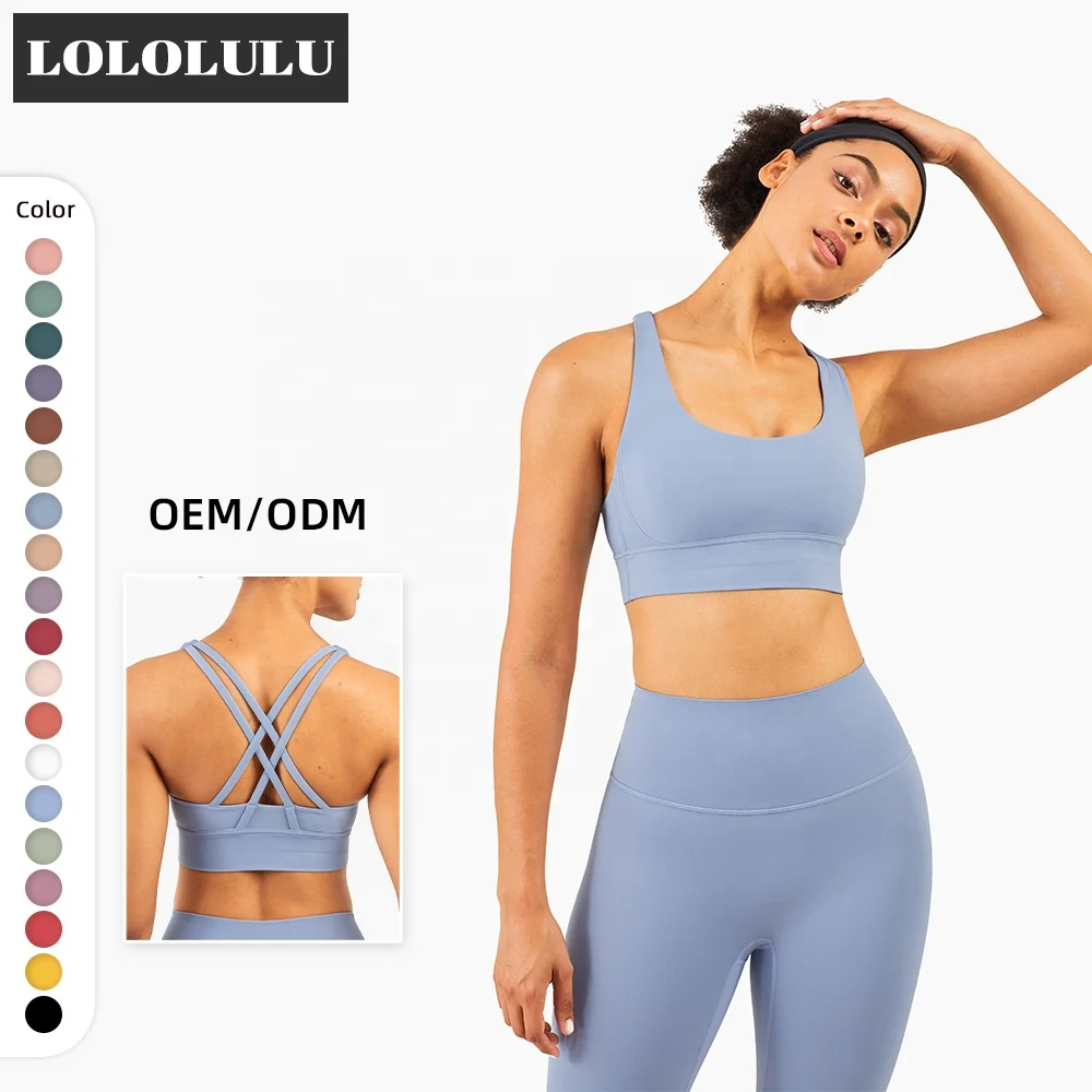 High Quality Low Neck Solid Color Women Cross Back Sports Bra Hollow Skin-friendly Yoga Fitness Underwear
High Quality Low Neck Solid Color Women Cross Back Sports Bra Hollow Skin-friendly Yoga Fitness Underwear