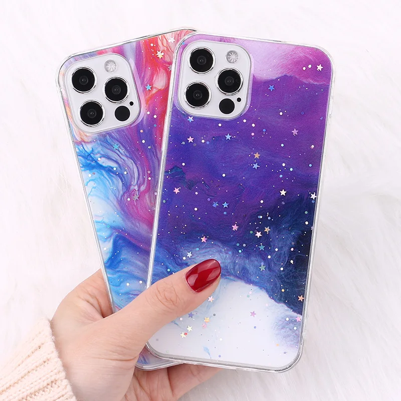 Epoxy Bling Liquid Silicone TPU Phone Case Shockproof Clear Mobile Phone Bags for iPhone 12 11 Pro Max
Epoxy Bling Liquid Silicone TPU Phone Case Shockproof Clear Mobile Phone Bags for iPhone 12 11 Pro Max