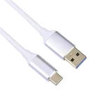 3A Type-C Usb Fast Charging Cable , Cell Phone Charger Cable Usb , Mobile Phone Usb Type C Cable