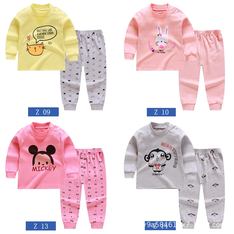 New boys and girls autumn winter pajamas Children's underwear set pure cotton baby girl clothes newborn baby clothes set
New boys and girls autumn winter pajamas Children's underwear set pure cotton baby girl clothes newborn baby clothes set