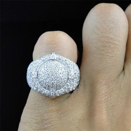 Luxury Wide Circle Men Women Wedding Rings Cubic Zirconia Fashion Geometric Round CZ Wedding Ring Jewelry
Luxury Wide Circle Men Women Wedding Rings Cubic Zirconia Fashion Geometric Round CZ Wedding Ring Jewelry