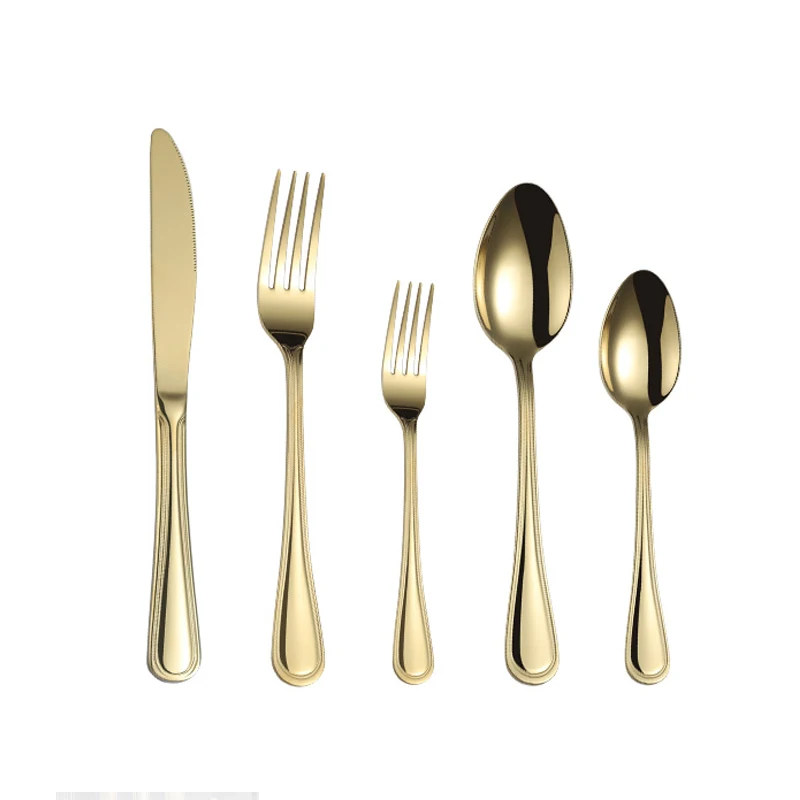 Tableware Flatware Gold Silverware Plated Dessert Spoon Tea Coffee Stainless Steel Cutlery
Tableware Flatware Gold Silverware Plated Dessert Spoon Tea Coffee Stainless Steel Cutlery