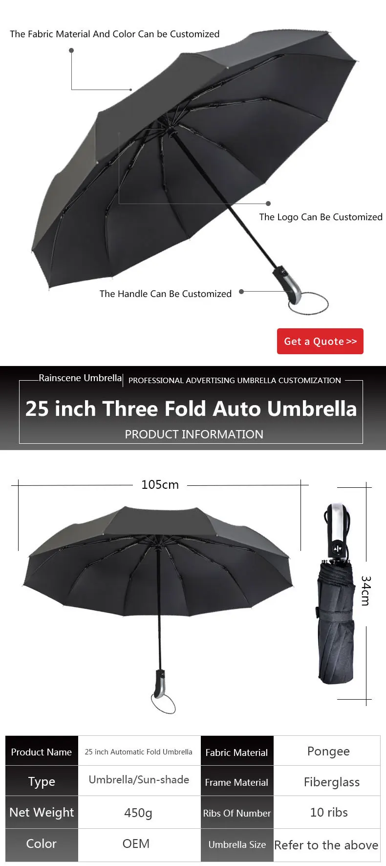 Waterproof Umbrella