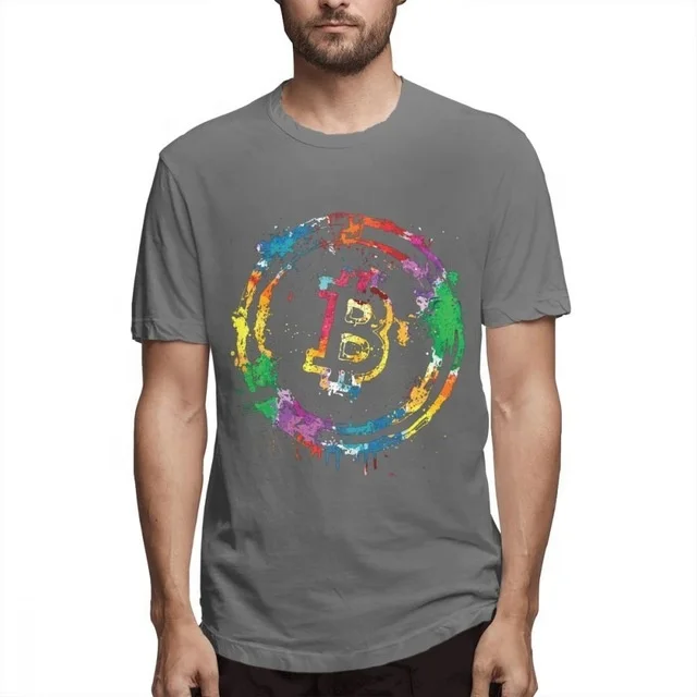 Cool Men T Shirts Colorful Bitcoin Colors Tee Shirt 3D Print Graphic T-Shirt Pure Cotton XS-3XL Plus Size Tshirt
Cool Men T Shirts Colorful Bitcoin Colors Tee Shirt 3D Print Graphic T-Shirt Pure Cotton XS-3XL Plus Size Tshirt