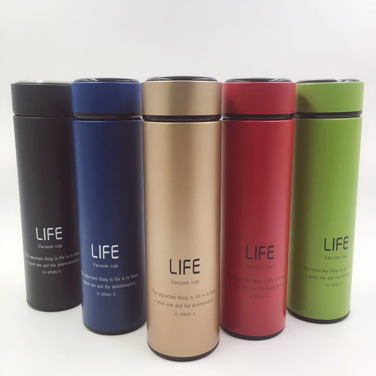 Promotional Gifts Vacuum Cup Double Wall Stainless Steel Water Bottles With Tea Filter, Colors
Promotional Gifts Vacuum Cup Double Wall Stainless Steel Water Bottles With Tea Filter, Colors