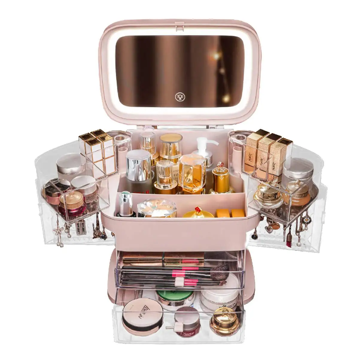 Cosmetic Tins Witu Box Of Makeup Material Carton Eggs Kit Talemei Sponge Gift Cartoon Beauty With Plastic For Too Sample Free, Black/pink
Cosmetic Tins Witu Box Of Makeup Material Carton Eggs Kit Talemei Sponge Gift Cartoon Beauty With Plastic For Too Sample Free, Black/pink