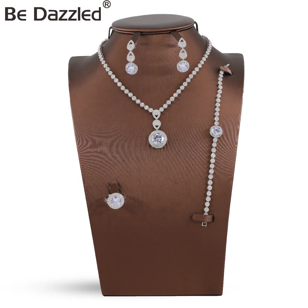 Dubai African Hawaiian Ladies Women Unicon Cubic Zirconia White Gold Plated Wedding Bridal Jewelry Set
Dubai African Hawaiian Ladies Women Unicon Cubic Zirconia White Gold Plated Wedding Bridal Jewelry Set