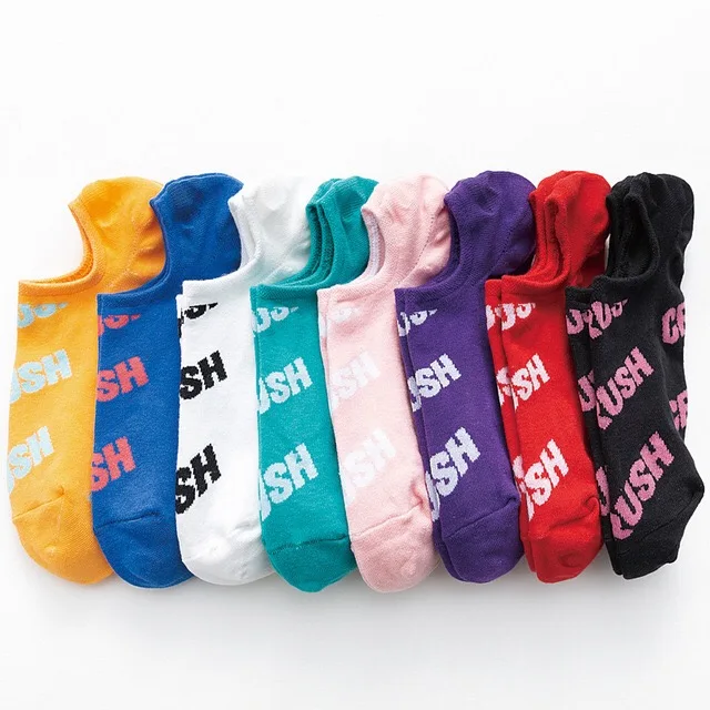 Colorful No Show Cheap Custom Ankle Women Socks Factory Direct Sales Personality Letter Casual Custom Logo Custom Color Female
Colorful No Show Cheap Custom Ankle Women Socks Factory Direct Sales Personality Letter Casual Custom Logo Custom Color Female