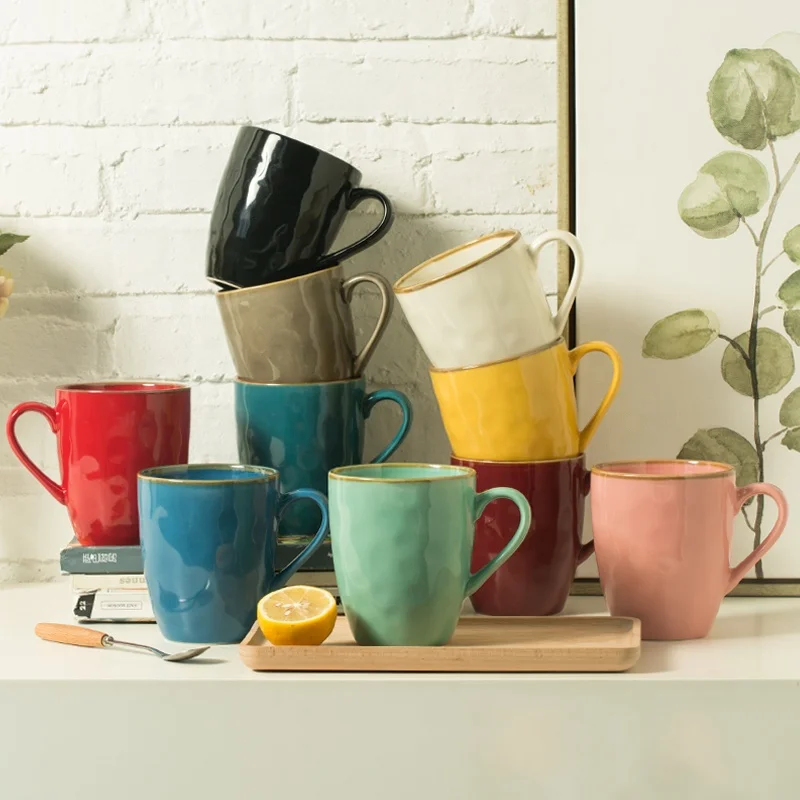 China Factory High Quality Custom Logo Colorful Breakfast Cup Coffee Cups Ceramic Mug, Customized color
China Factory High Quality Custom Logo Colorful Breakfast Cup Coffee Cups Ceramic Mug, Customized color