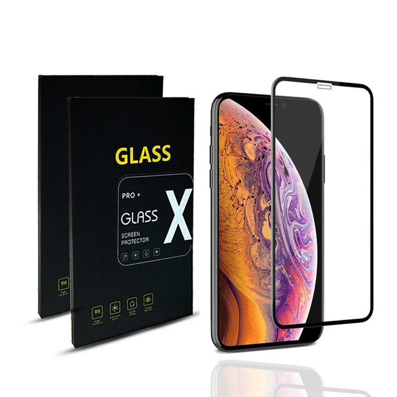 

Screen Film 3D Curved 9H Tempered Glass screen protector for HUAWEI P30 for iPhone 12/11/6/7/8 plus mobile phone for Honor 8C