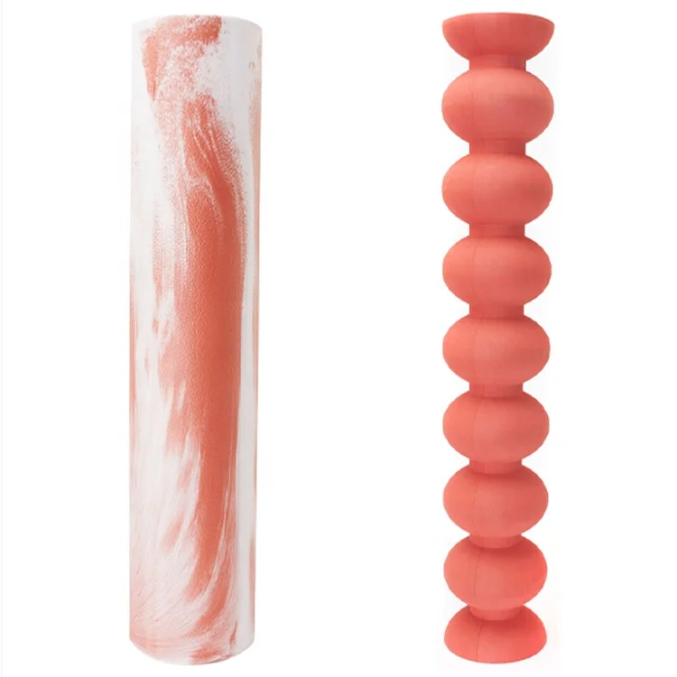 China Factory Cheap Custom Design Pink Gym Equipment 2 in 1 Exercise Fitness Yoga Column Eva Foam Back Roller, Customized color
China Factory Cheap Custom Design Pink Gym Equipment 2 in 1 Exercise Fitness Yoga Column Eva Foam Back Roller, Customized color