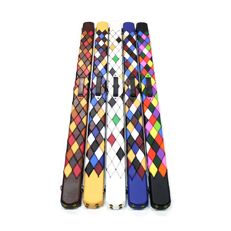 High-end Luxurious Leather One Piece Straight Snooker Cue Case with High Quality For Sale, Random color
High-end Luxurious Leather One Piece Straight Snooker Cue Case with High Quality For Sale, Random color