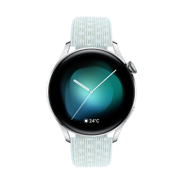 Huawei Watch 3 46mm Fashion Version Grey Blue Nylon Strap 5ATM Waterproof Smart Watch
Huawei Watch 3 46mm Fashion Version Grey Blue Nylon Strap 5ATM Waterproof Smart Watch