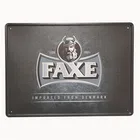 professional customize logo small tin sign concert poster iron painting/souvenir plaque