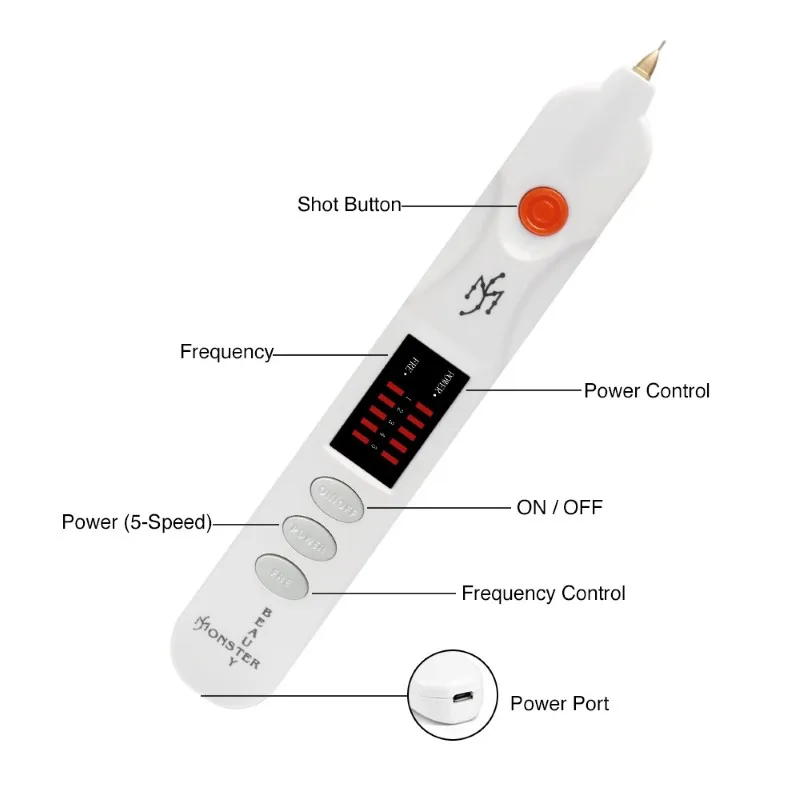 Professional Plaxel Wart Spot Mole Removal Pen Plasma Lift Mole Remover Skin Tag Removal Plasma Pen Face Lift Machine, White golden silver black
Professional Plaxel Wart Spot Mole Removal Pen Plasma Lift Mole Remover Skin Tag Removal Plasma Pen Face Lift Machine, White golden silver black