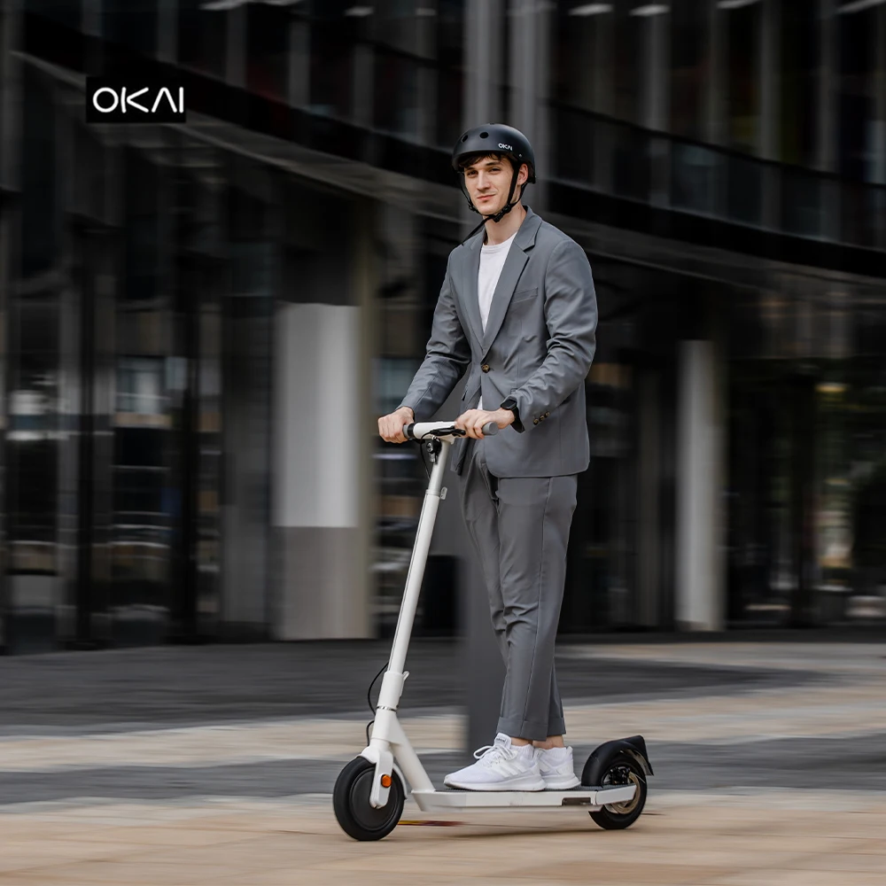 OKAI 2021 new design EU/US Warehouse stocks Smart Portable Foldable Luxury electric scooter for adults, White
OKAI 2021 new design EU/US Warehouse stocks Smart Portable Foldable Luxury electric scooter for adults, White