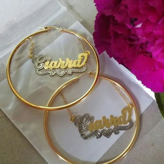 Gold silver Color Fashion Custom Name Earrings & Necklace For Women Stainless Steel Letter Jewelry, Colors
Gold silver Color Fashion Custom Name Earrings & Necklace For Women Stainless Steel Letter Jewelry, Colors