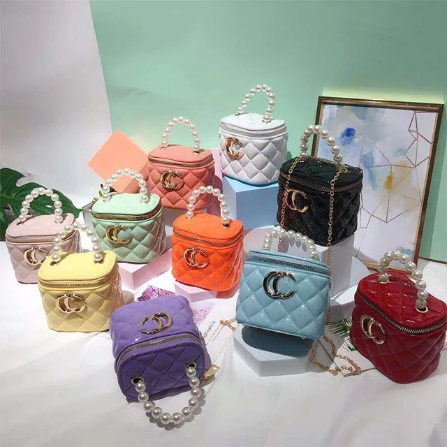 Candy Colors Bag Rhombic Cosmetic Bag Pearl Portable Single Shoulder Messenger Designer Bag, 12
Candy Colors Bag Rhombic Cosmetic Bag Pearl Portable Single Shoulder Messenger Designer Bag, 12