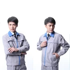 Pure Cotton Anti Static Fireproof Clothing anti static oem custom working pants men workwear
