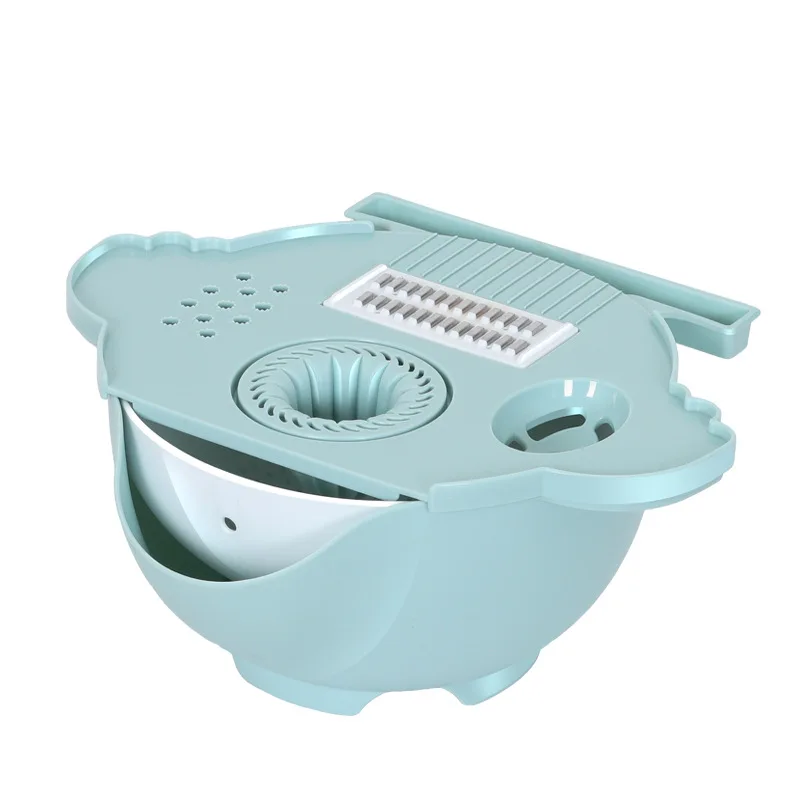 MAIXI 7 in 1 Fruit Slicer Grater Shredders Household Multifunctional Vegetable Cutter Kitchen Accessories Drain Basket Slicers, Blue
MAIXI 7 in 1 Fruit Slicer Grater Shredders Household Multifunctional Vegetable Cutter Kitchen Accessories Drain Basket Slicers, Blue