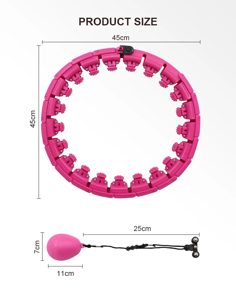 Dropshipping Children Plastic Hula Cheap Smart Best Eco Friendly Fitness Weighted Hoop Shop Manufacturer For Adults, Pink,purple,blue
Dropshipping Children Plastic Hula Cheap Smart Best Eco Friendly Fitness Weighted Hoop Shop Manufacturer For Adults, Pink,purple,blue