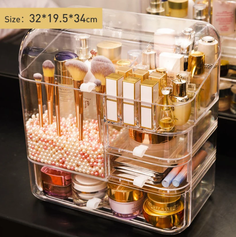 Transparent Makeup Organizer Acrylic Cosmetic Storage Drawers Jewelry Display Box, Optional
Transparent Makeup Organizer Acrylic Cosmetic Storage Drawers Jewelry Display Box, Optional