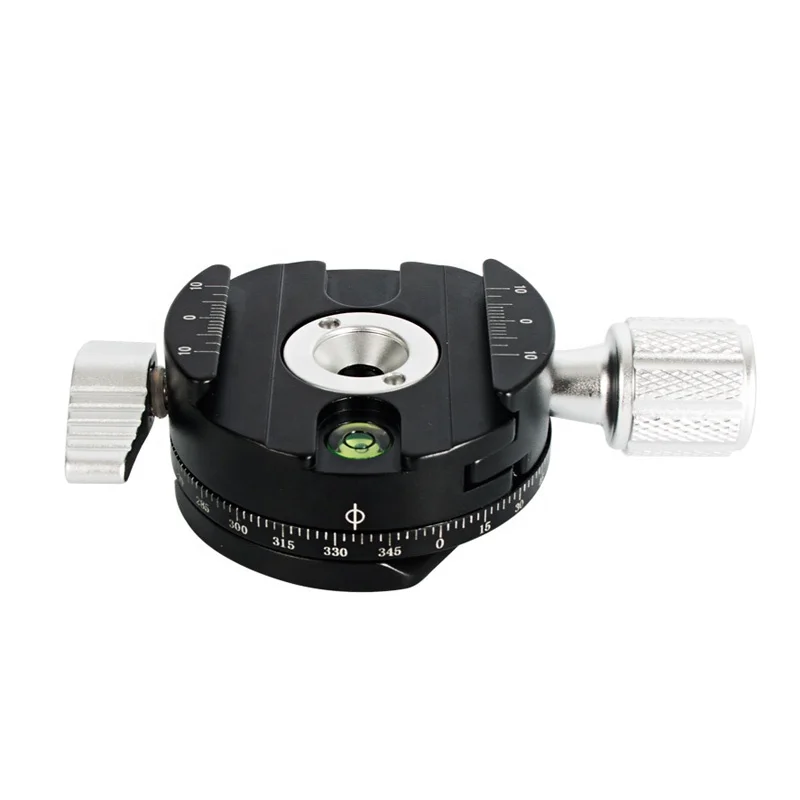 Professional Tripod Monopod panorama clamp quick release plate 360 degree panorama ball head Camera Accessories, Matt black
Professional Tripod Monopod panorama clamp quick release plate 360 degree panorama ball head Camera Accessories, Matt black