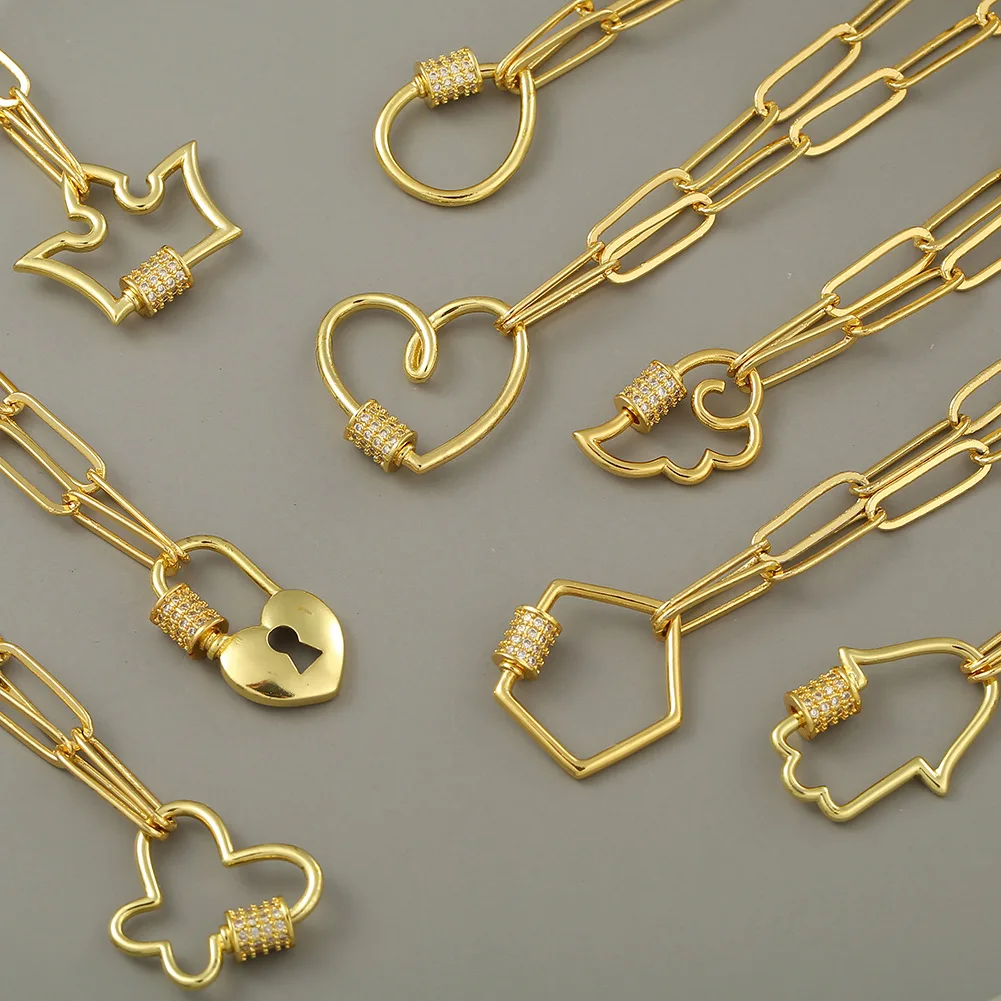 18K Gold Geometric Pendant Necklace Hip Hop Cuban Chain Clavicle Chain For Women Men
18K Gold Geometric Pendant Necklace Hip Hop Cuban Chain Clavicle Chain For Women Men