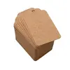 Cheap Custom Design Printing Price Tags, Kraft Paper Gift Tags with String and Eyelet