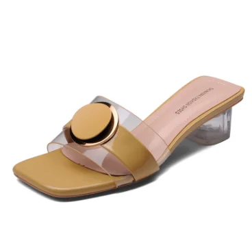 2020 summer wear fashionable and versatile new one word sandals for women wear thick heels, Green,yellow,apricot
2020 summer wear fashionable and versatile new one word sandals for women wear thick heels, Green,yellow,apricot