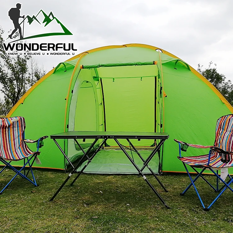 Outdoor Luxurious 6 8 Person Polyester Large Waterproof Ventilation Family Camping Outdoor Tent
Outdoor Luxurious 6 8 Person Polyester Large Waterproof Ventilation Family Camping Outdoor Tent