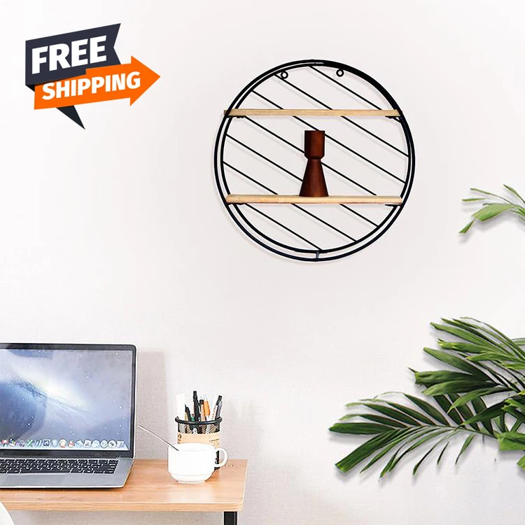 Free Shipping Living Room 3-Tier Decorative Display Rack Round Decor Wall Shelf floating wall shelves minimalist wall shelf
Free Shipping Living Room 3-Tier Decorative Display Rack Round Decor Wall Shelf floating wall shelves minimalist wall shelf