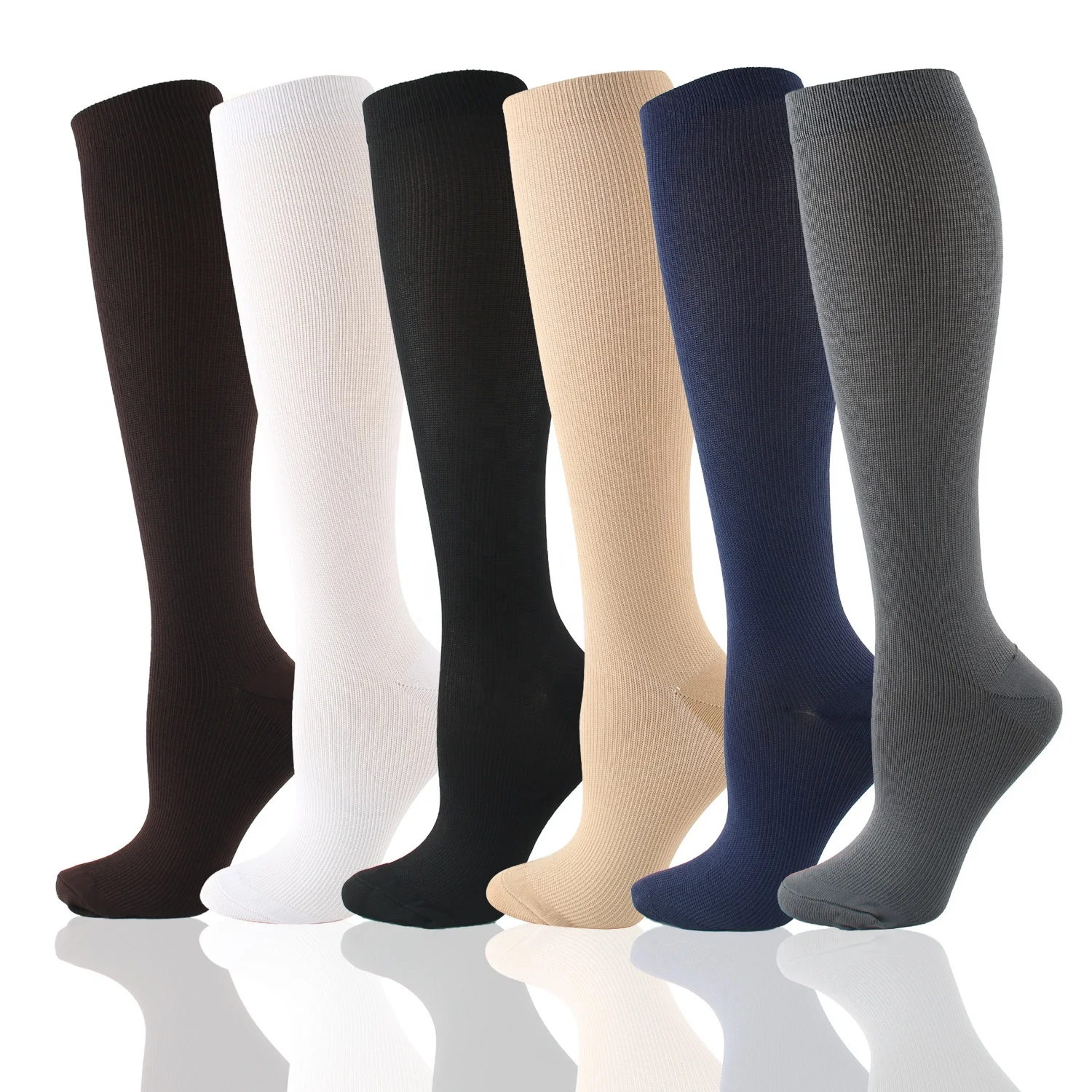 2021 New Material Anti-Odor Sport Knee High Solid Copper Compression Socks, As picture
2021 New Material Anti-Odor Sport Knee High Solid Copper Compression Socks, As picture