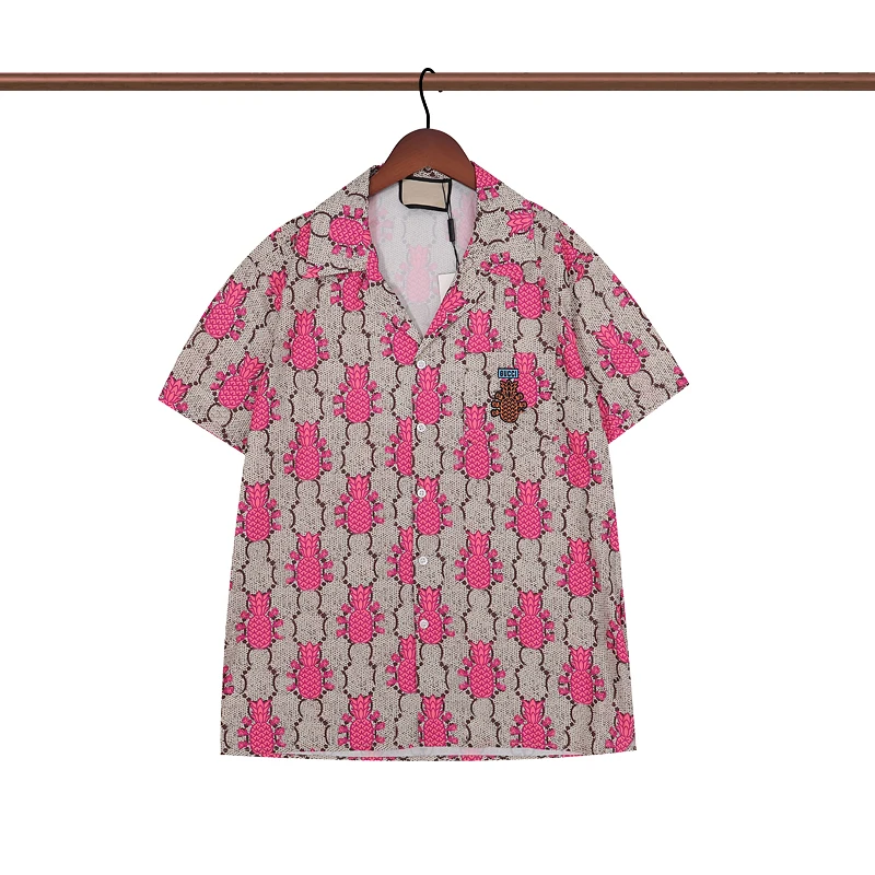 XXL Pineapple Printed Lapel Neck Shirts Summer Outdoor Men Beach Shorts Two Piece Set Letter Man Set
XXL Pineapple Printed Lapel Neck Shirts Summer Outdoor Men Beach Shorts Two Piece Set Letter Man Set