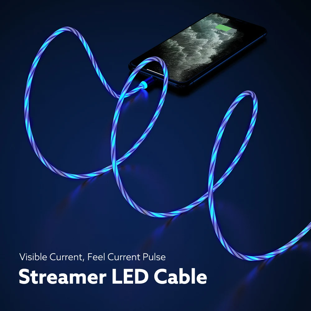 Free Shipping 1 Sample OK FLOVEME Fashion Luminous Magnetic USB Cable Flowing Light Led Micro Type-C Charging Cable for iphone
Free Shipping 1 Sample OK FLOVEME Fashion Luminous Magnetic USB Cable Flowing Light Led Micro Type-C Charging Cable for iphone