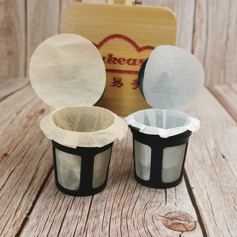 Disposable Natural Brown Unbleached Paper Coffee Filters Replacement Filters For Single Serve Keurig 1.0 and 2.0 Brewers
Disposable Natural Brown Unbleached Paper Coffee Filters Replacement Filters For Single Serve Keurig 1.0 and 2.0 Brewers