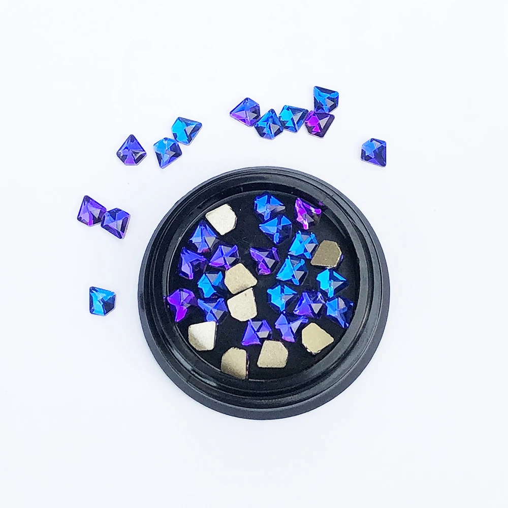 Cheap glass nail art decoration blue diamond rhinestone for nails design, Blue/other color
Cheap glass nail art decoration blue diamond rhinestone for nails design, Blue/other color