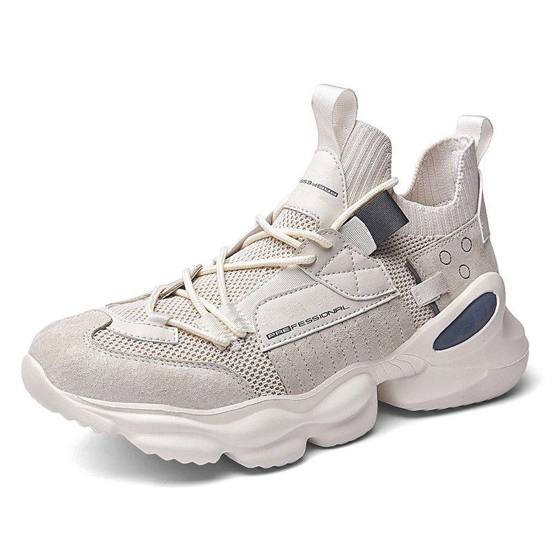 2020 Summer New Men's Sports Casual Running Shoes Breathable Mesh Shoes Student Old Daddy Shoes, Black beige white
2020 Summer New Men's Sports Casual Running Shoes Breathable Mesh Shoes Student Old Daddy Shoes, Black beige white