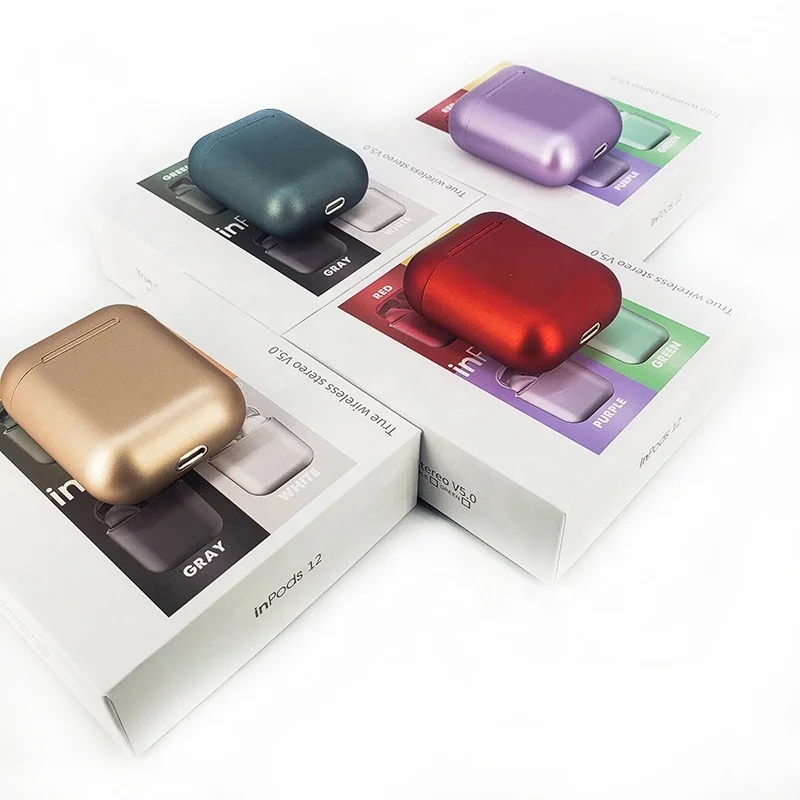 Colorful V5.0 Stereo Metal Color i12 Wireless Earphone Macaron Metallic inpods TWS 12
Colorful V5.0 Stereo Metal Color i12 Wireless Earphone Macaron Metallic inpods TWS 12