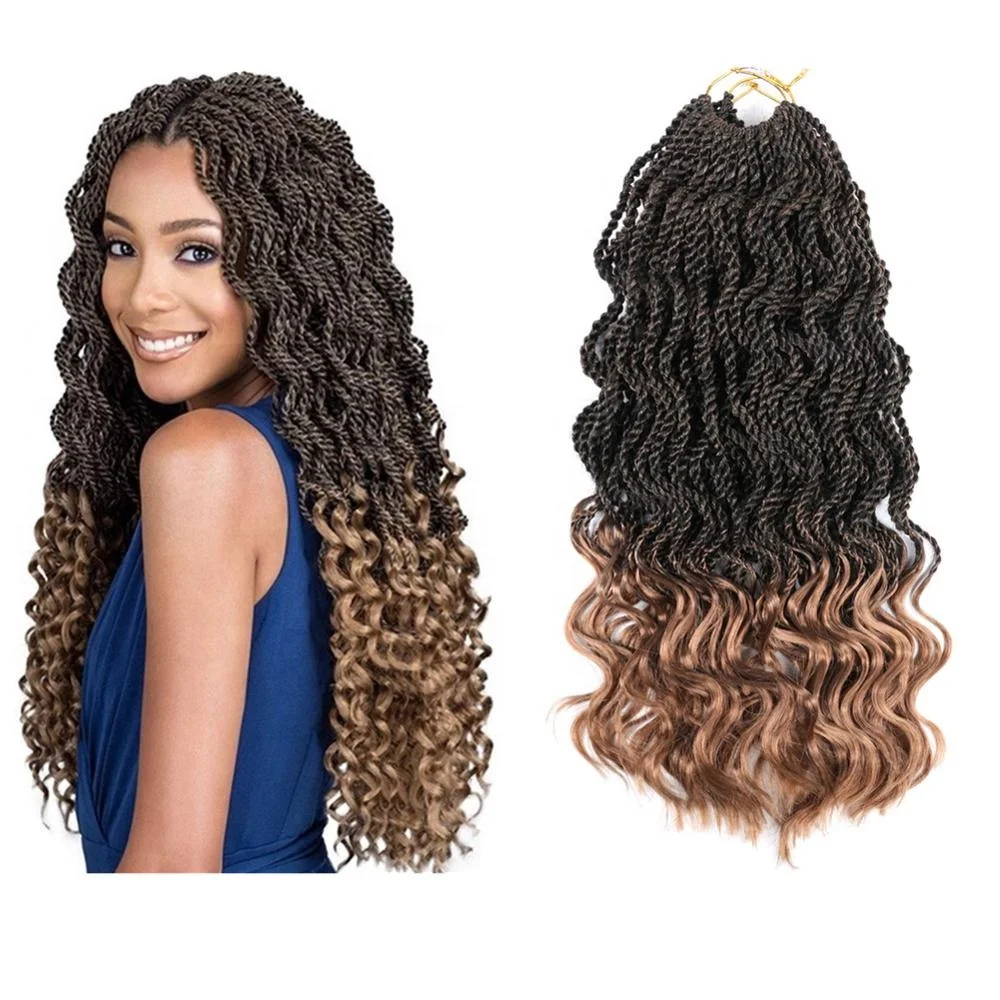 Factory Outlet100% Premium Fiber 14" Goddess Senegal Twist Curly Tips Crochet Braids Hair Extensions
Factory Outlet100% Premium Fiber 14" Goddess Senegal Twist Curly Tips Crochet Braids Hair Extensions