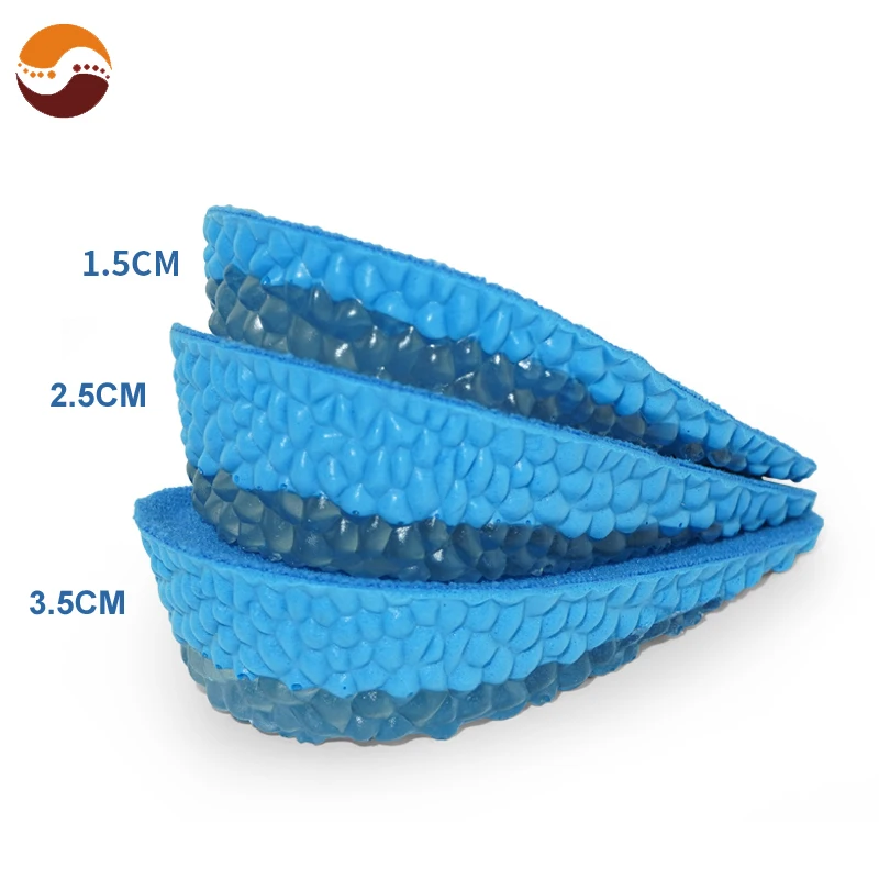 Half Length Height Increase PU Foam Comfortable Insole of Breathable Fabric Material, Blue, gray
Half Length Height Increase PU Foam Comfortable Insole of Breathable Fabric Material, Blue, gray