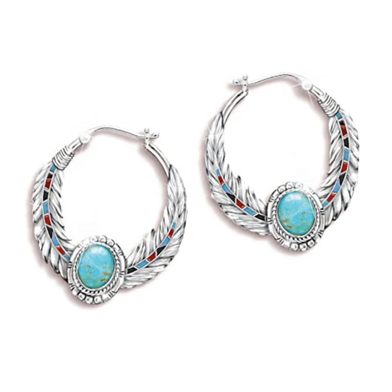 Green Stone Earrings Bohemian Style Alloy Feather Carved Earrings Women Ear Dangle Jewelry Decor Gift
Green Stone Earrings Bohemian Style Alloy Feather Carved Earrings Women Ear Dangle Jewelry Decor Gift