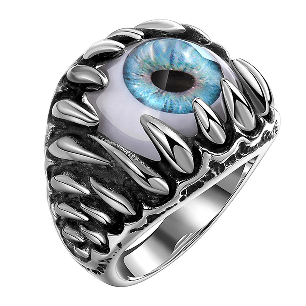 PUSHI fashion creative rings personalized mens rings eye stainless steel rings jewelry
PUSHI fashion creative rings personalized mens rings eye stainless steel rings jewelry
