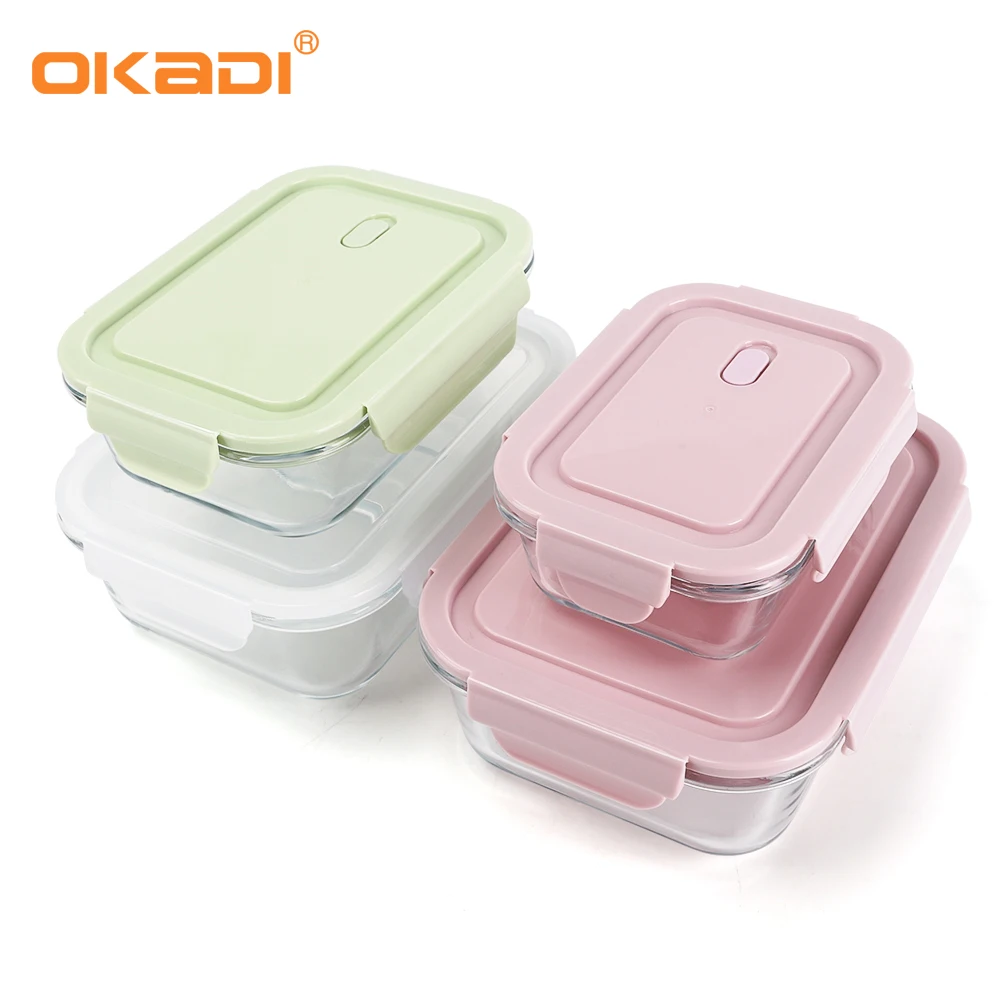 2021 Eco Friendly Leak Proof Glass Lunch Box BPA Free Customized Plastic Lid Storage Glass Food Container, Green
2021 Eco Friendly Leak Proof Glass Lunch Box BPA Free Customized Plastic Lid Storage Glass Food Container, Green