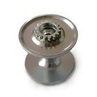 Professional custom cnc machining aluminum sewing machines parts with black anodized parts