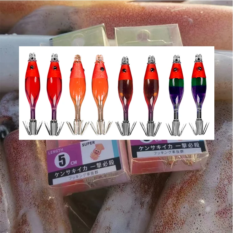 high quality Pencil stick bait freshwater fishing bait hook squid, Red yellow / red green purple / red red red / red purple
high quality Pencil stick bait freshwater fishing bait hook squid, Red yellow / red green purple / red red red / red purple