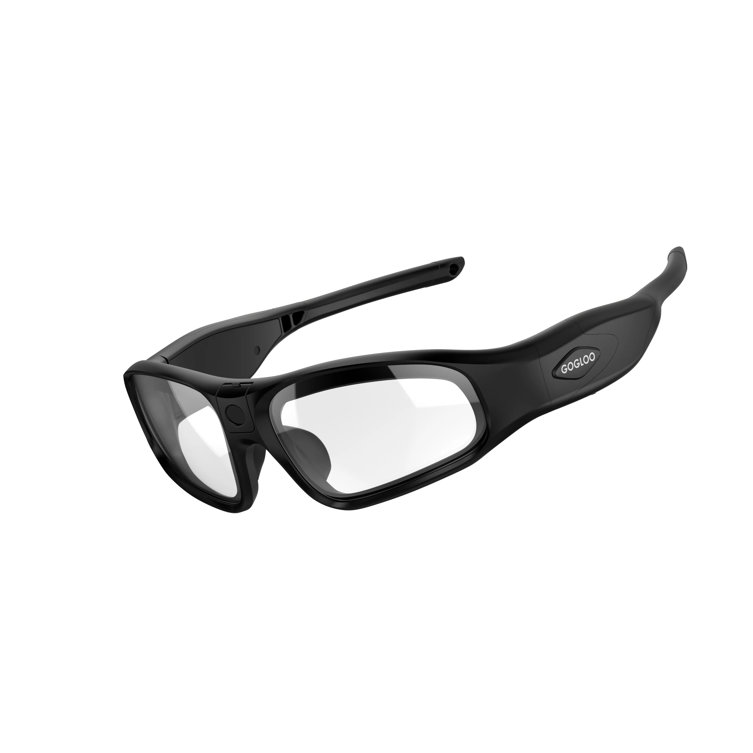 Gogloo Durable certified wifi remote control wireless glasses camera free APP supports iOS Android
Gogloo Durable certified wifi remote control wireless glasses camera free APP supports iOS Android